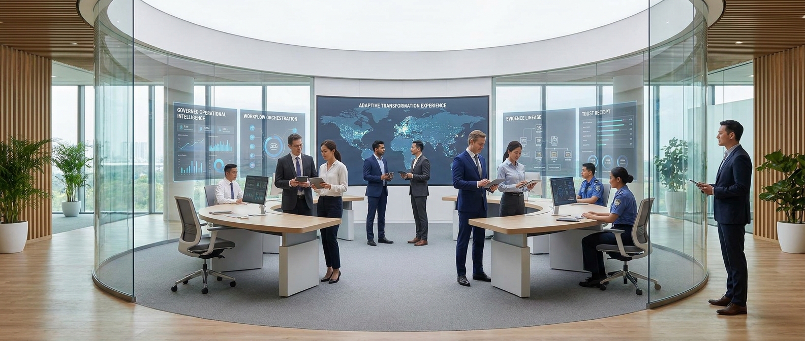 Seamless human-AI collaboration in the future operating model