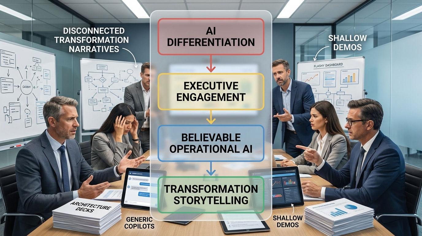 AI differentiation struggles across consulting and transformation firms