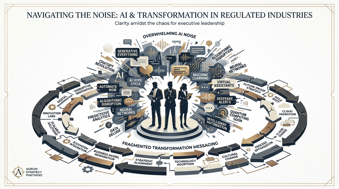 The noise of AI claims and competing narratives